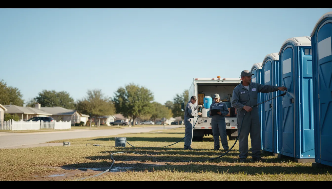 Long-Term Portable Toilet Rental in Sale City, GA near me